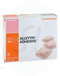 Allevyn Adhesive Wundauflage 10 Stk. 7,5 cm