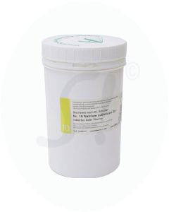 Schüßler Nr. 10 Natrium Sulfuricum Adler Pharma 1 kg D 6