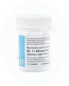 Schüßler Nr. 11 Silicea Adler Pharma 500 g D 12