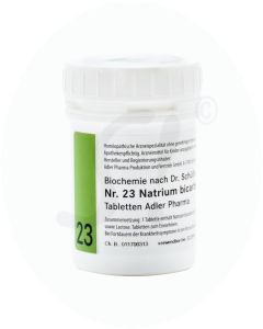 Schüßler Nr. 23 Natrium Bicarbonicum Adler Pharma 250 g D 12