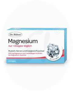 Dr. Böhm Magnesium nur 1 Dragee täglich 30 Stk.