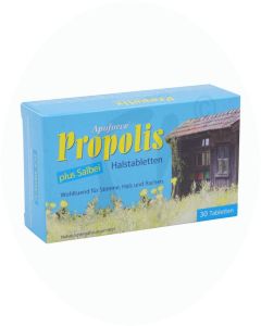 Apoforce Propolis & Salbei Halstabletten 30 Stk.