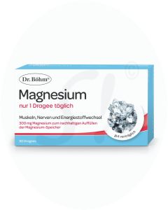 Dr. Böhm Magnesium nur 1 Dragee täglich 90 Stk.