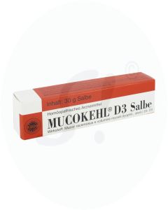 Sanum Kehlbeck Mucokehl D3 Salbe 30 g