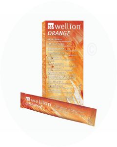 Wellion Invertzucker Sirup 10 Stk. Orange