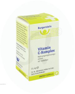 Burgerstein Vitamin C Komplex plus Bioflavonoide 40 Stk.