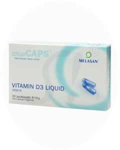 Melasan Vitamin D 3 Liquid Kapseln 30 Stk.