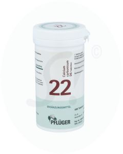 Pflüger Dr. Schüßler Nr. 22 Calcium Carbonicum 100 g