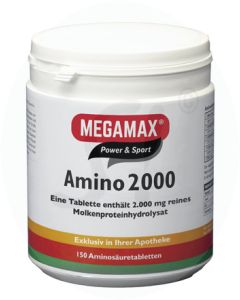 Megamax Amino Tabletten 2000 150 Stk.