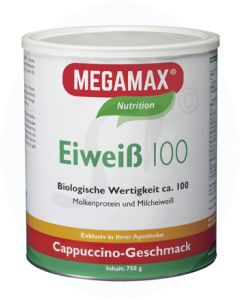 Megamax Milch+Molke Eiweiß Cappuccino 750 g