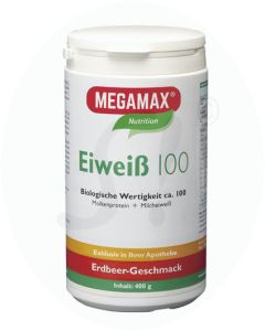 Megamax Milch+Molke Eiweiß Erdbeer 400 g