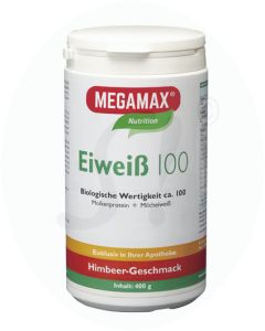 Megamax Milch+Molke Eiweiß Himbeer 400 g