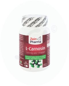 ZeinPharma L-Carnosin 500 mg Kapseln 60 Stk.