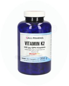 Gall Pharma Vitamin K2 100mcg Kapseln 360 Stk.