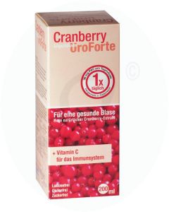 Biogelat Cranberry Uroforte Liquidum 200 ml