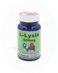 L-Lysin Kapseln 600mg Dreifaltigkeit 60 Stk.