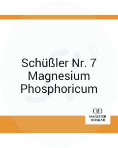 Schüßler Nr. 7 Magnesium Phosphoricum Doskar 400 Stk. D 6 Tabletten