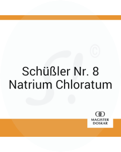 Schüßler Nr. 8 Natrium Chloratum Doskar 400 Stk. D 6 Tabletten