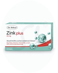 Dr. Böhm Zink Plus Dragees 30 mg 30 Stk.