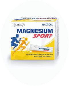 Dr. Böhm Magnesium Sport Sticks 40 Stk.