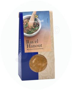 Sonnentor Ras el Hanout Gewürzmischung Packung 38 g