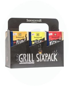 Sonnentor Grillgewürze Sixpack 6 Pkg. BIO