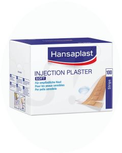 Hansaplast Soft Injektionspflaster 1,9 cm x 4 cm 100 Stk.
