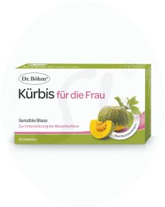 Dr. Böhm Kürbis Tabletten für die Frau 30 Stk.