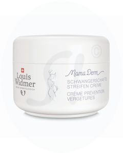 Louis Widmer MamaDerm Schwangerschaftsstreifen Creme unparfümiert 250 ml