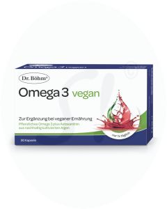 Dr. Böhm Omega 3 vegan 30 Stk.