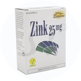 Zink-25 mg Kapseln 60 Stk.